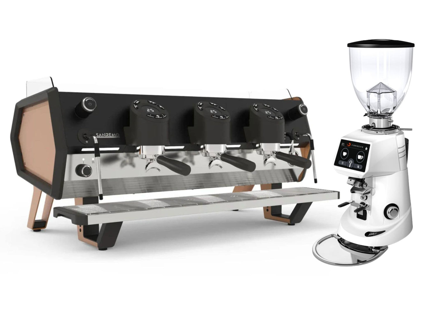 Sanremo D8 + Fiorenzato F64 Evo bundle | Pro Coffee Gear