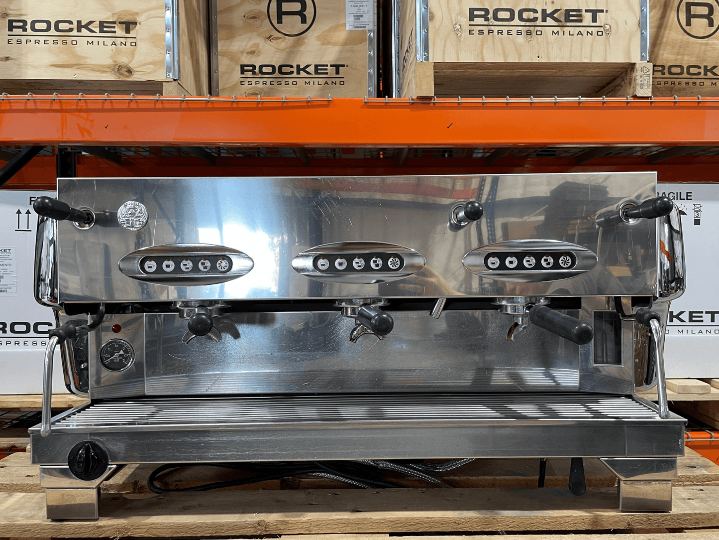 La San Marco 80E 3 Group Commercial Espresso Machine - Pro Coffee Gear