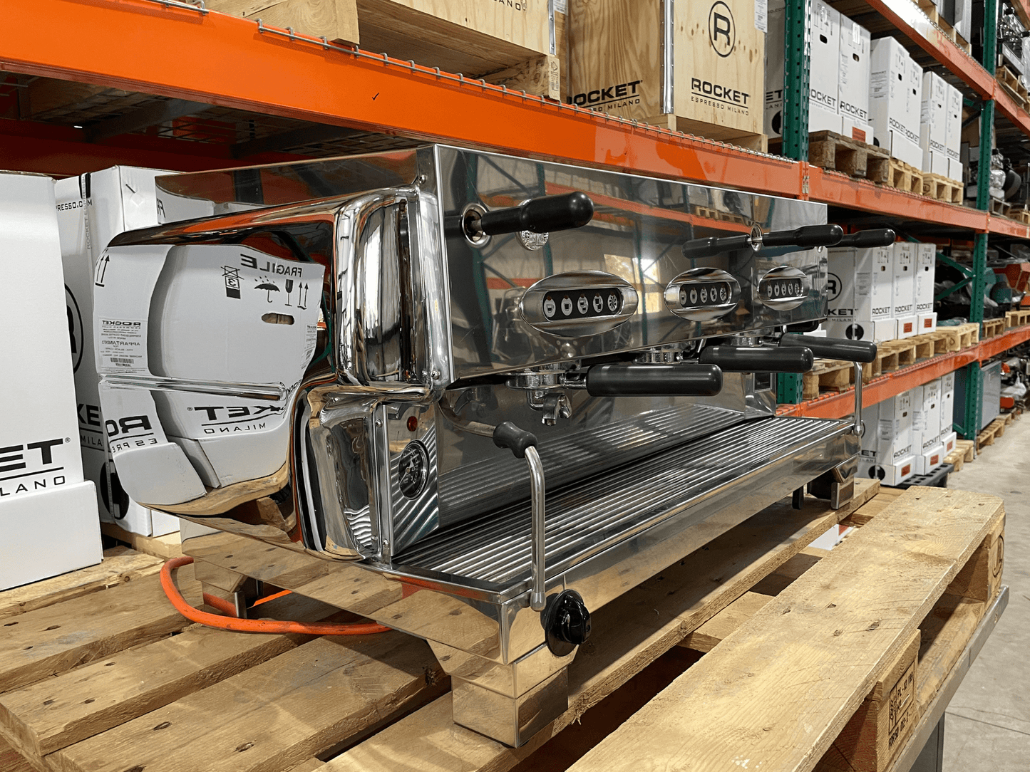 La San Marco 80E 3 Group Commercial Espresso Machine - Pro Coffee Gear
