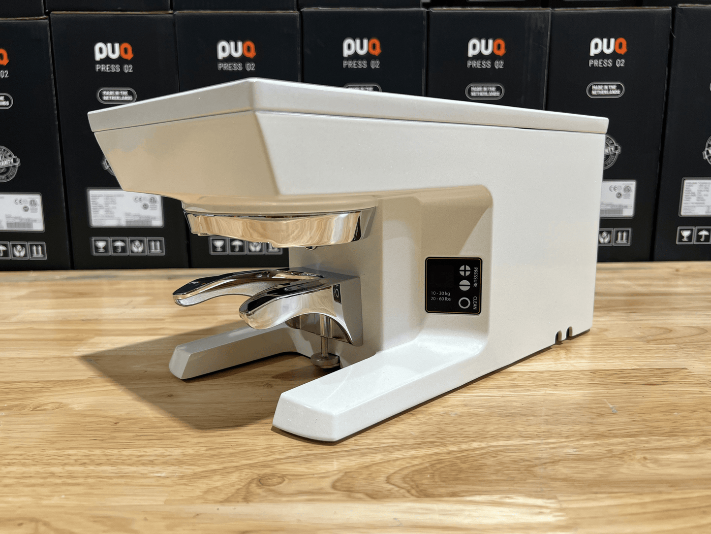 PUQ Gen 5 M2 Automatic Coffee Tamper Open Box - Pro Coffee Gear