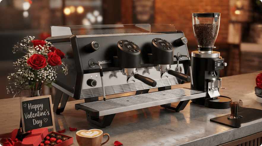 Sanremo D8 + Mahlkonig E65 GBS