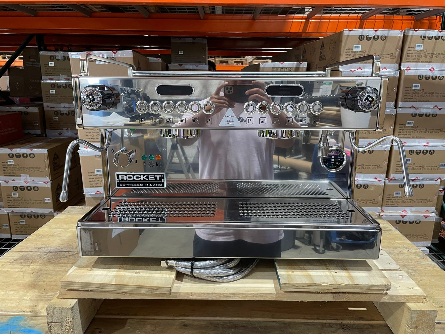 BOXER TIMER EVO - 2 Group Chrome Demo