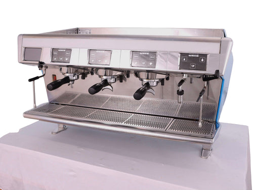 Renewed Commercial Espresso Machine Unic Stella di Caffe 3 Group Blue
